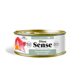 Dibaq Sense Cat Atún y Conejo con Calabaza 0