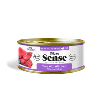 Dibaq Sense Cat Atún y Jabalí con arándanos 0