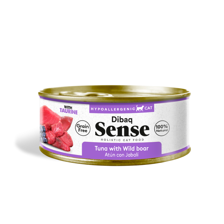 Dibaq Sense Cat Atún y Jabalí con arándanos 0
