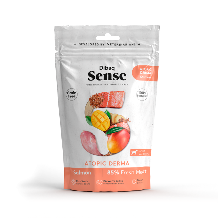 Dibaq Sense Snack Atopic Derma Salmón 0