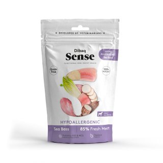 Dibaq Sense Snack Hypoallergenic Lubina 0