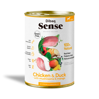 Dibaq Sense Lata Pollo y Pato 0