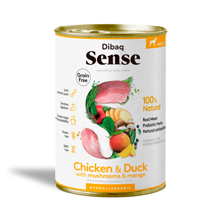 Dibaq Sense Lata Pollo y Pato 0
