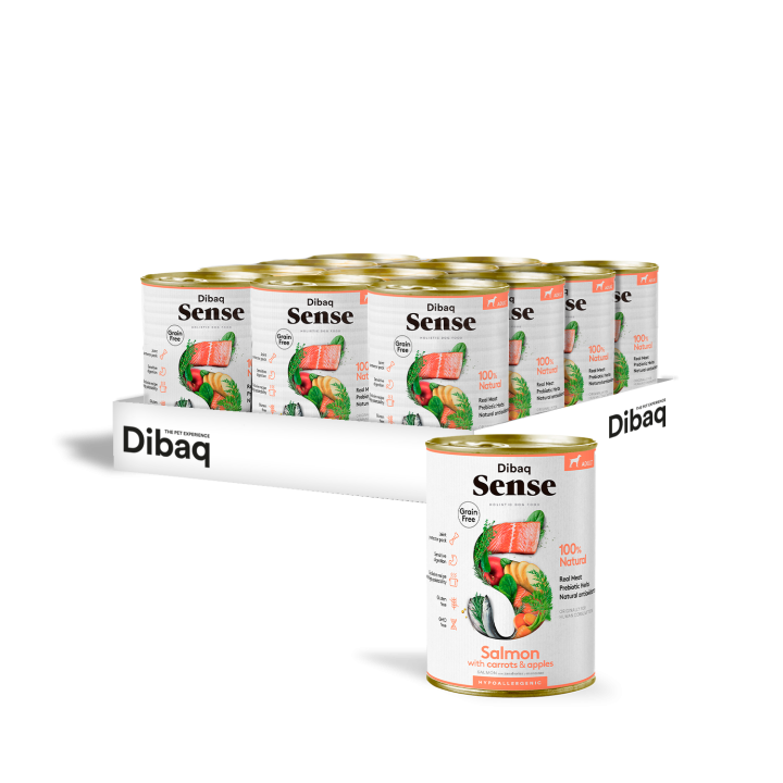 Dibaq Sense Lata Salmón 0,38 KG