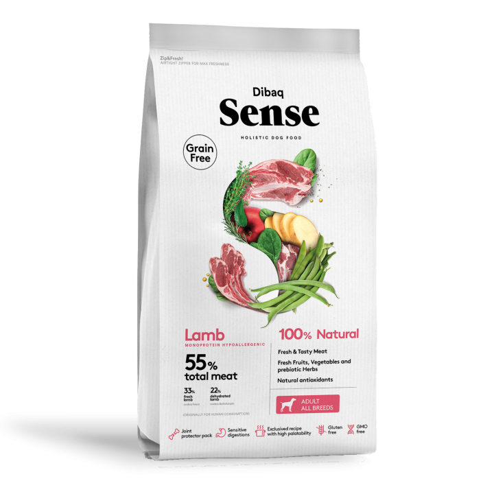 Dibaq Sense Grain Free Cordero 12 KG