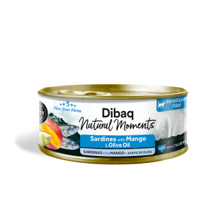 Dibaq Natural Moments 5 Star Esterilizados de Sardinas con Mango 0
