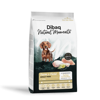 Dibaq Natural Moments 5 Star Pavo y Pollo Adulto razas pequeñas 2 KG