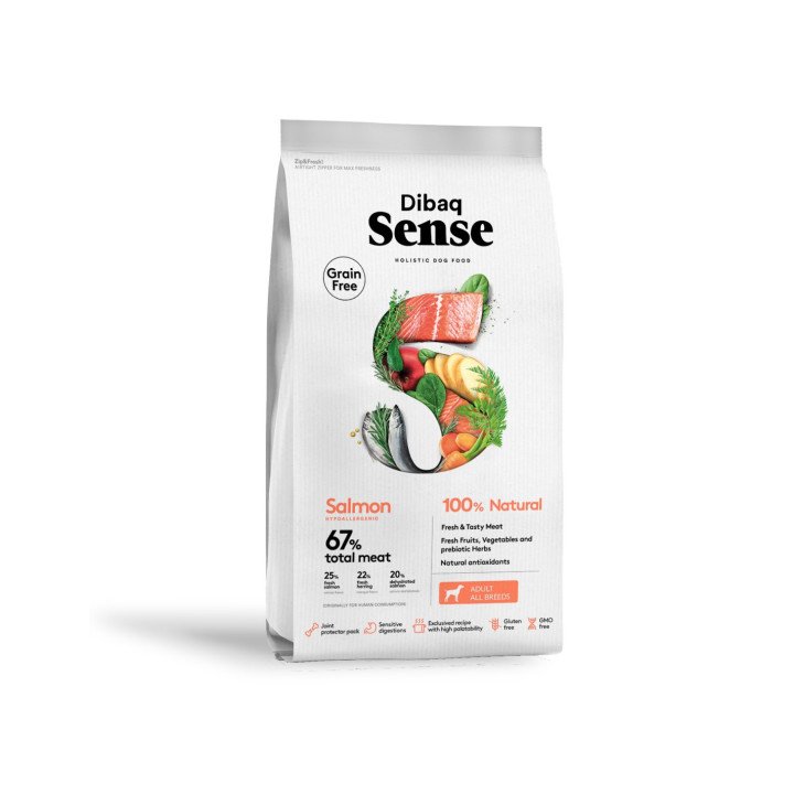 Dibaq Sense Grain Free Salmón 12 KG