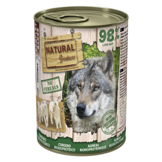 Natural Greatness  Receta Monoproteica de Cordero 400gr