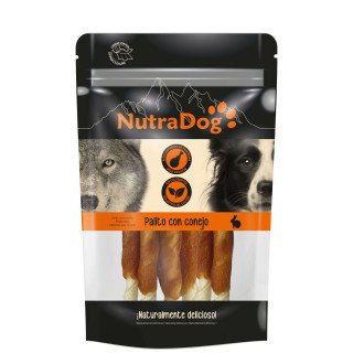 NutraDog Palitos con conejo 100gr