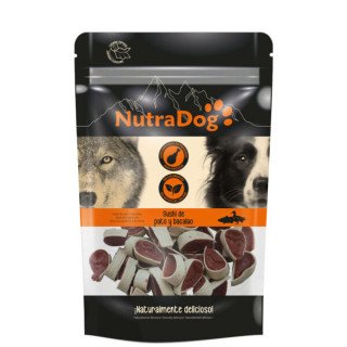 NutraDog Sushi de pollo y bacalao 100gr