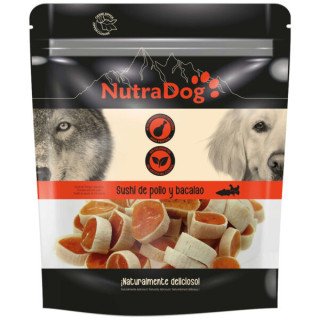 NutraDog Sushi de pollo y bacalao 350gr