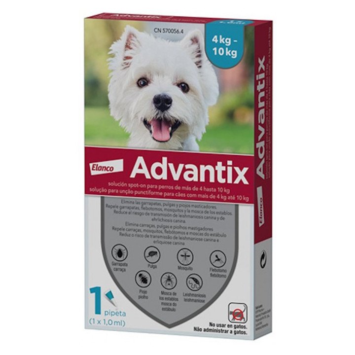 Advantix Perros (4-10kg) 1 Unidad