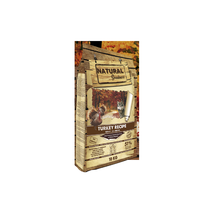 Natural Greatness Receta de Pavo 10KG