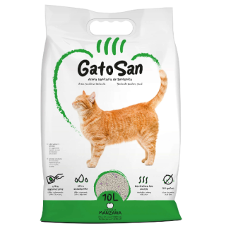 Arena sanitaria de bentonita GatoSand (manzana) (10 l)